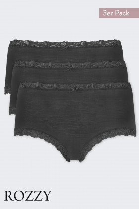 Трусы макси Nina Von C Cosy 1616058499 черный (уп.3шт.) 