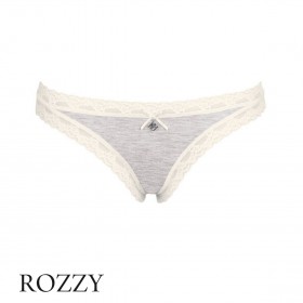 Трусы стринги Like It 6016102 серый/ванильный (grey/ivory)