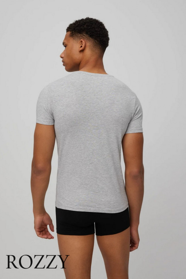 Футболка мужская хлопковая Ysabel Mora 20102 светло-серый