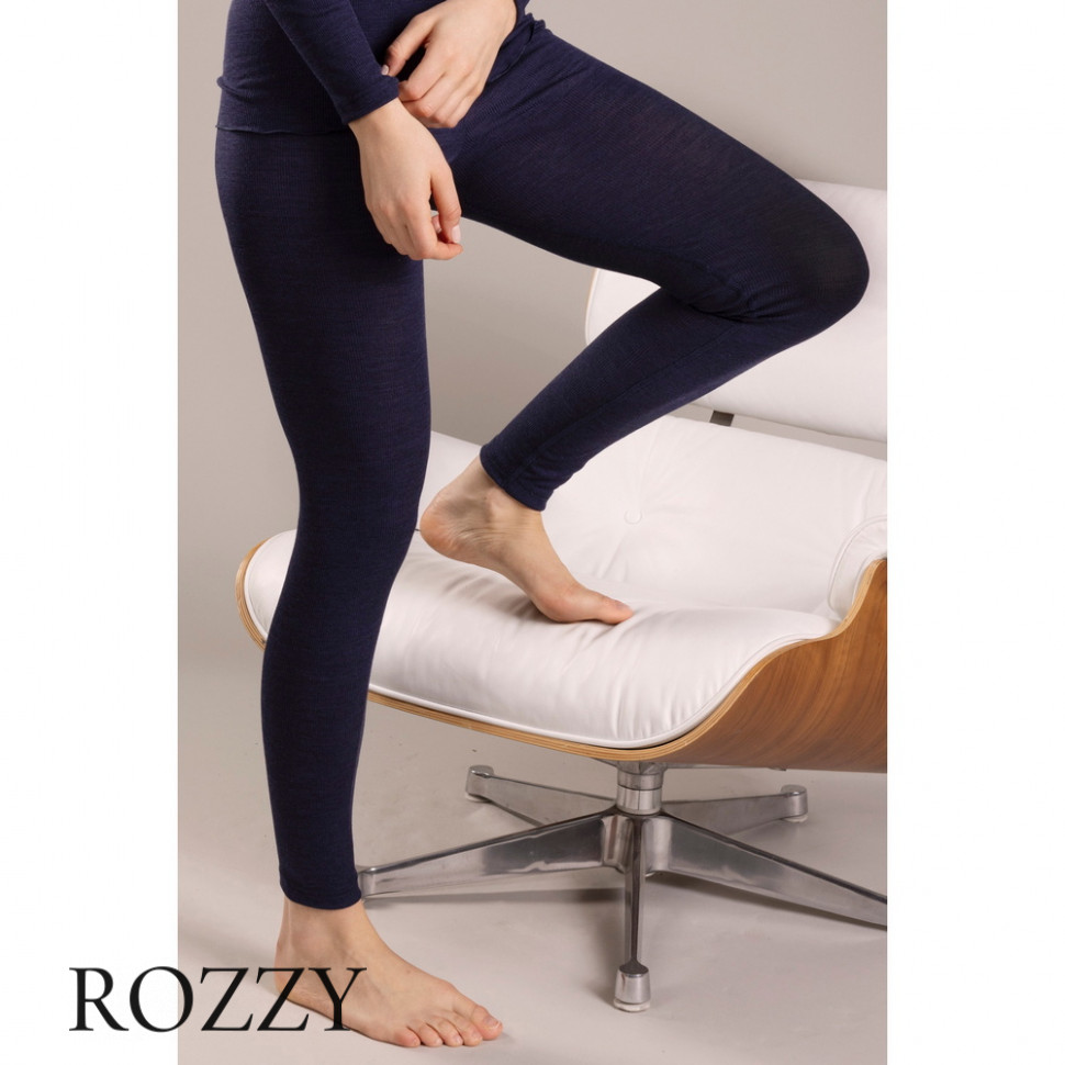 Легинсы шерстяные Nina Von C Wool Silk 29260111 синий