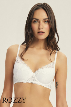 Бюстгальтер пуш-ап Esotiq Caris/00X 43656 белый