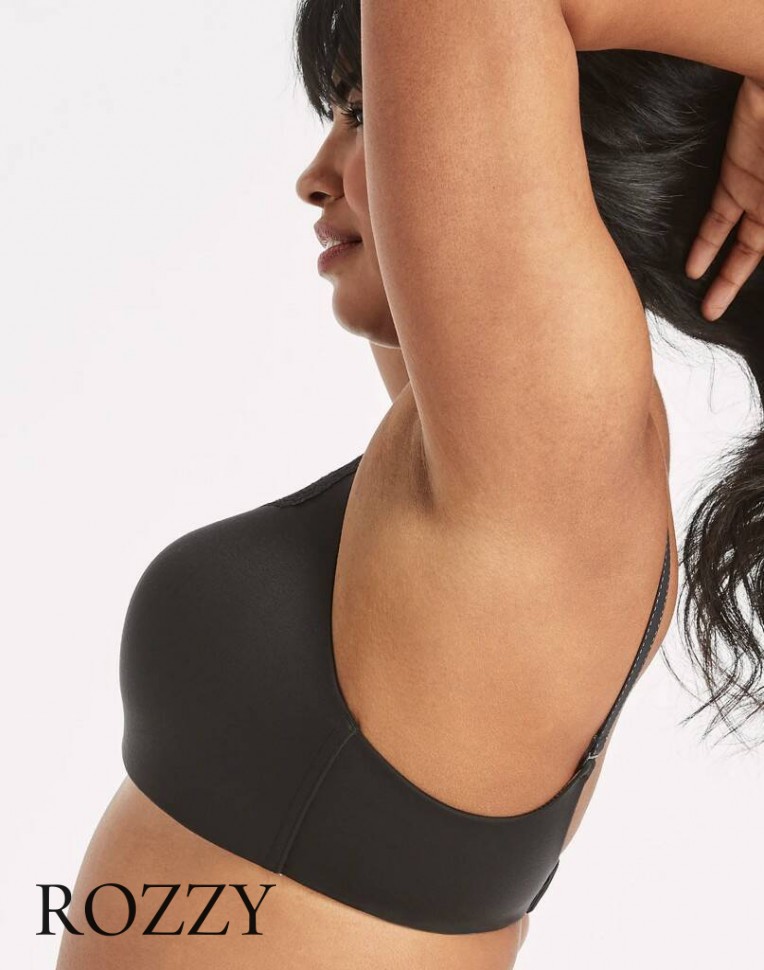 Бюстгальтер пуш-ап без косточек Maidenform 9456 черный/бежевый