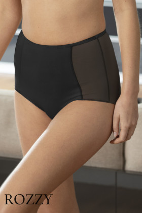 Трусы макси корректирующие хлопковые Nina Von C Cotton Shape 45160112 черный