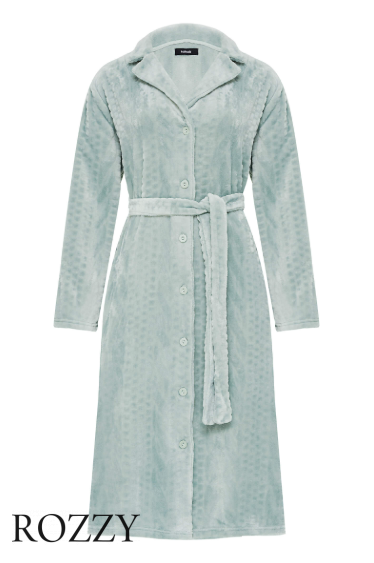 Халат флисовый Bisbigli 88728 зеленый