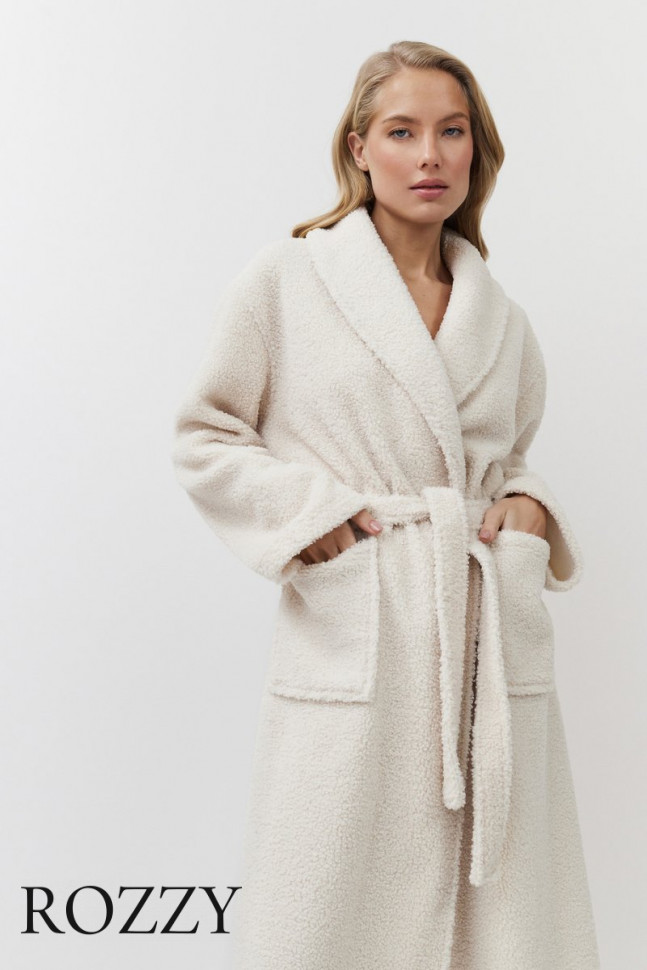 Халат Aruelle Simone светло-бежевый