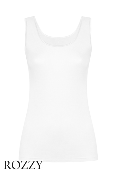 Майка хлопковая Naturana Cotton Essentials 2565 белый К