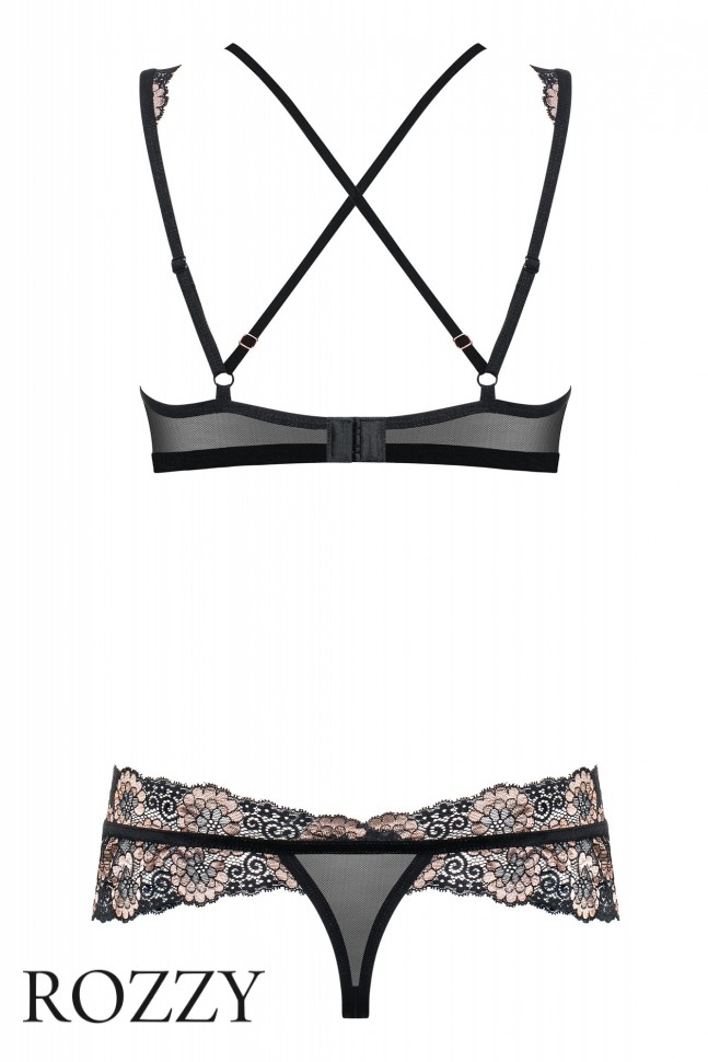 Боди стрэп Obsessive Sea-1 873 черный  