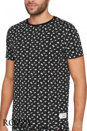 Футболка мужская хлопковая Ysabel Mora 20213 черный