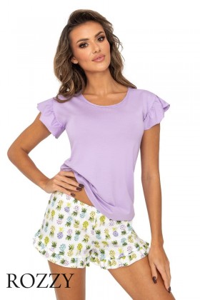 Пижама вискозная Donna Ananas 1/2 сиреневый
