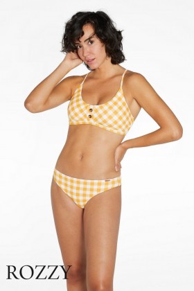 Купальник раздельный Ysabel Mora 81626 белый/жёлтый