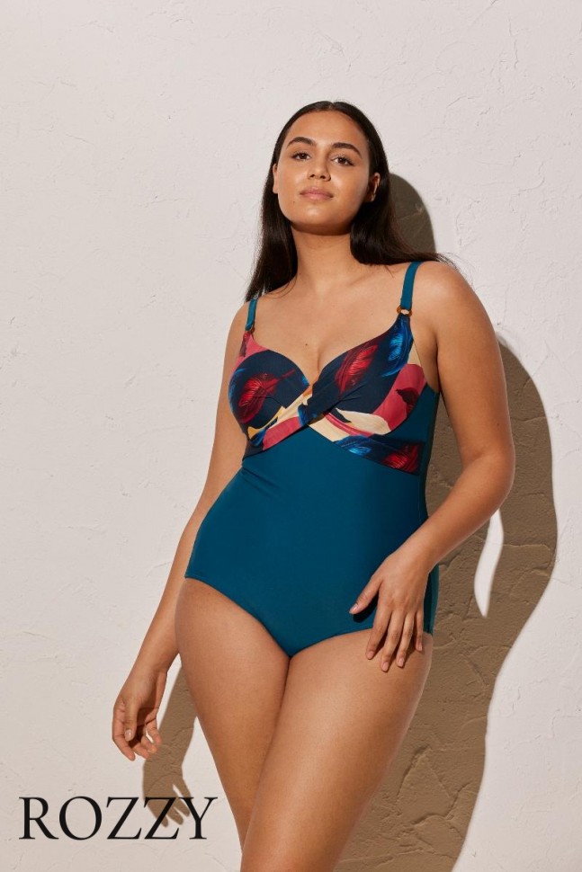 Купальник слитный Ysabel Mora 82352 морская волна