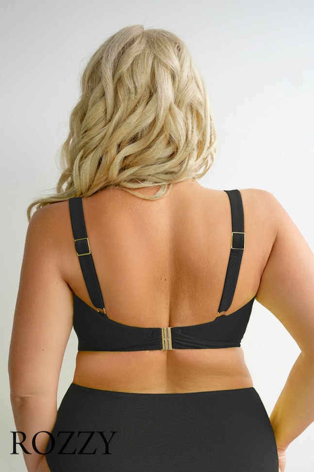 Бюстгальтер купальный Kris Line Lemon Black черный