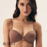 Бюстгальтер планж пуш-ап Esotiq Influensa/84X 42321 кофейный
