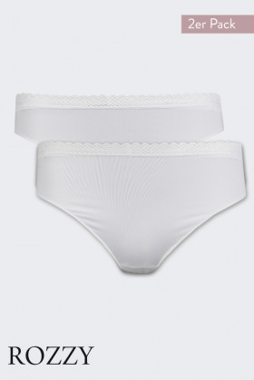 Трусы слипы Nina Von C Multiple Packs 552098399 белый (уп.2шт.)