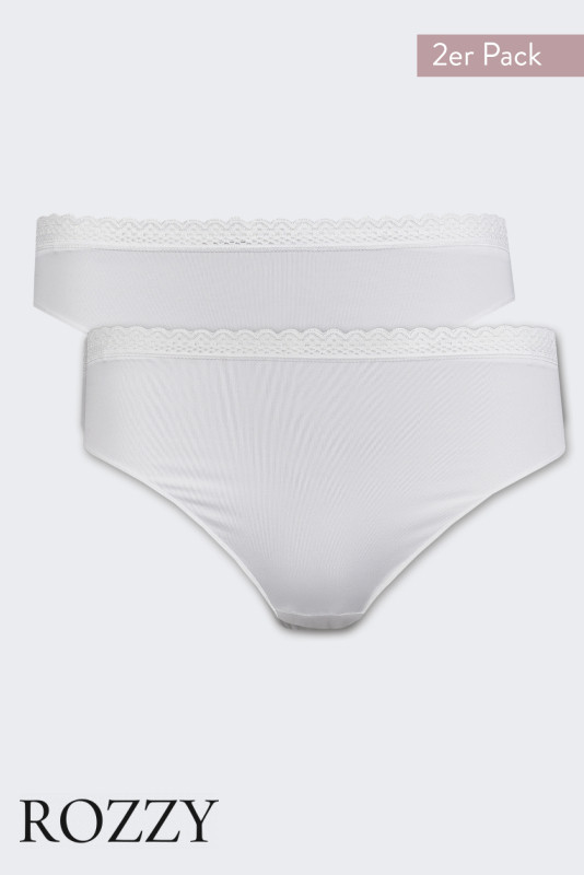 Трусы слипы Nina Von C Multiple Packs 552098399 белый (уп.2шт.)