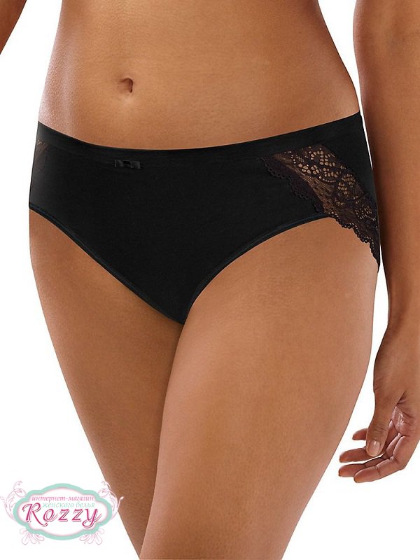 Трусы слипы хлопковые Bali Lace Desire CD63 черный