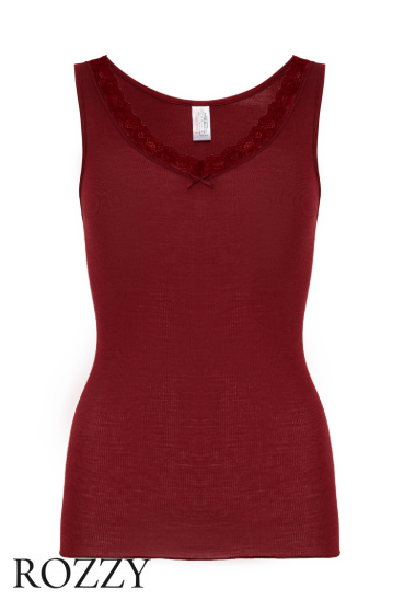 Майка шерстяная Nina Von C Wool Silk 29300846 бордовый