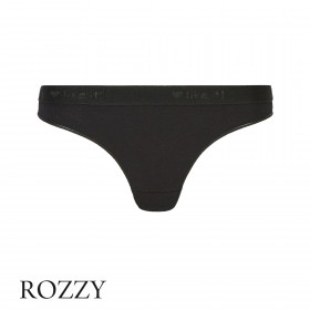 Трусы стринги хлопковые Like It 6165102 черный