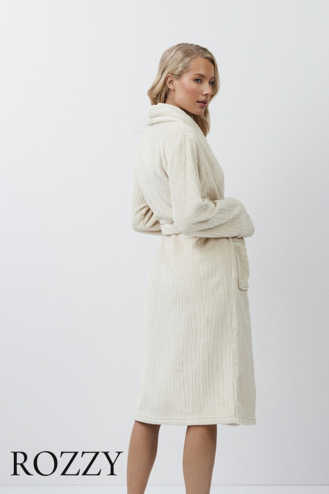 Халат Aruelle Linette светло-бежевый