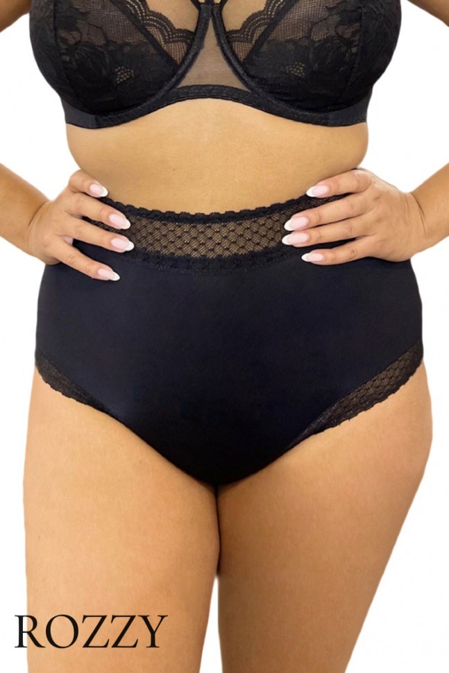 Трусы макси Kinga Isla Black P-923/5 черный