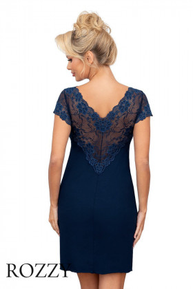 Сорочка вискозная Donna Ismena темно-синий