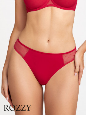 Трусы слипы обрезные Corin Twiggy 02723 рубиновый