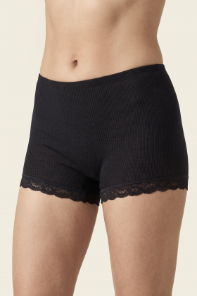 Трусы шорты шерстяные Nina von C Wool Silk 29120846 черный   