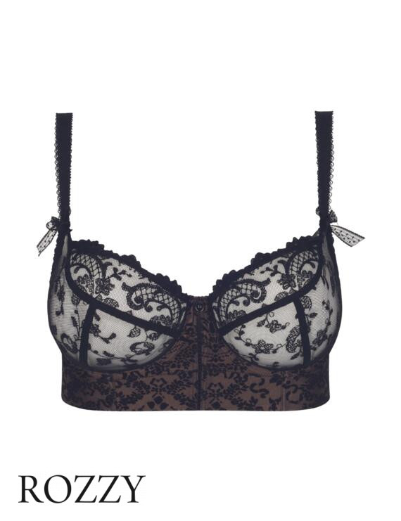 Бюстгальтер бюстье Empreinte Gaby 11220 черный