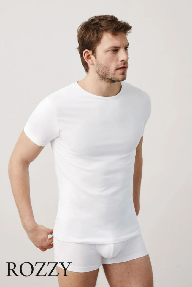 Футболка мужская хлопковая Ysabel Mora 20102 белый