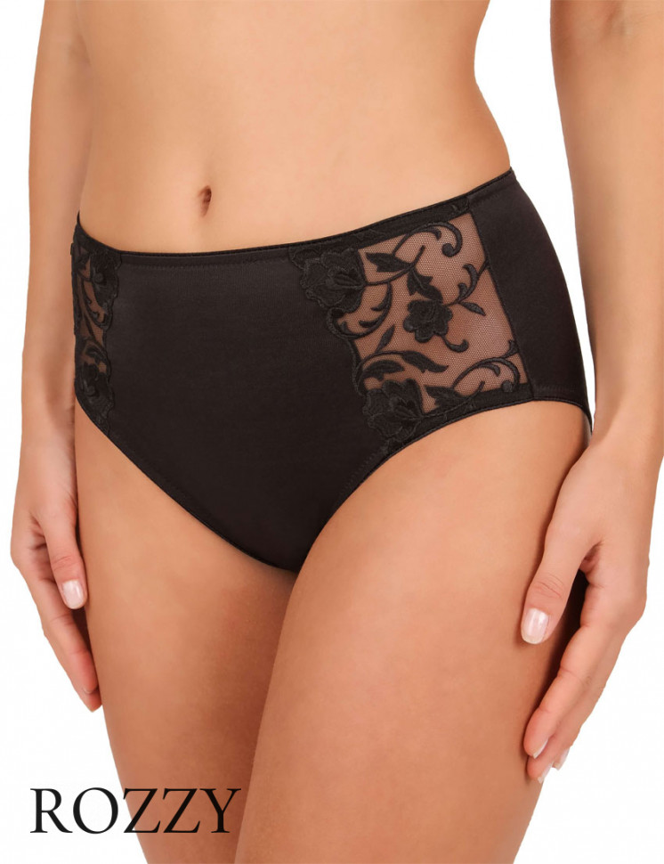 Трусы классика Felina Moments 1319 черный Ф+К