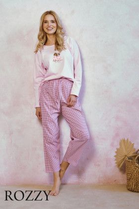 Пижама хлопковая Taro Elisa 3434 розовый