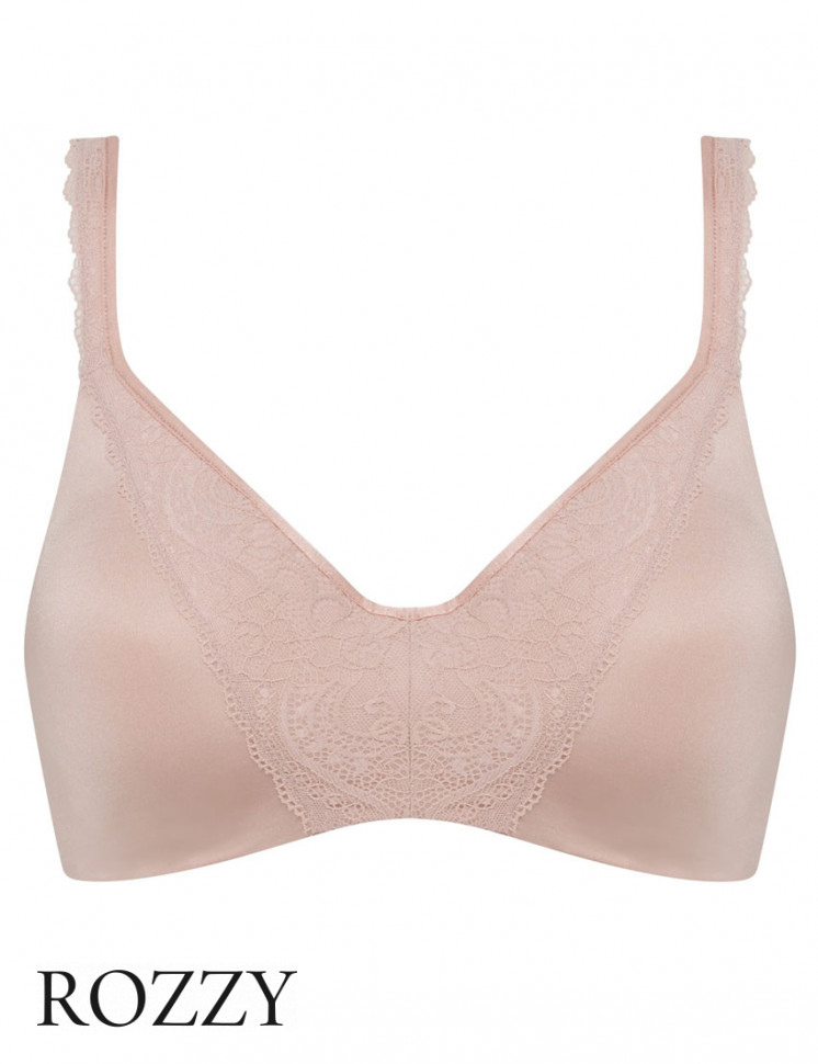 Бюстгальтер реабилитационный без косточек DIM 0A7X телесный