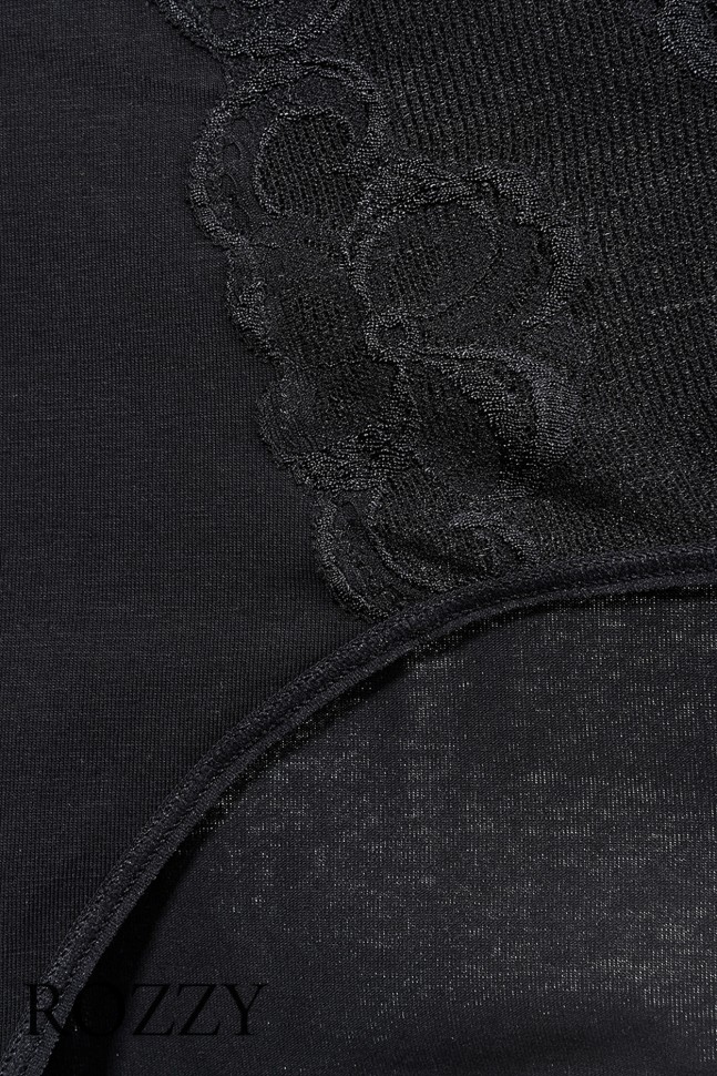 Трусы макси хлопковые Nina Von C Slipboutique 40160880 черный