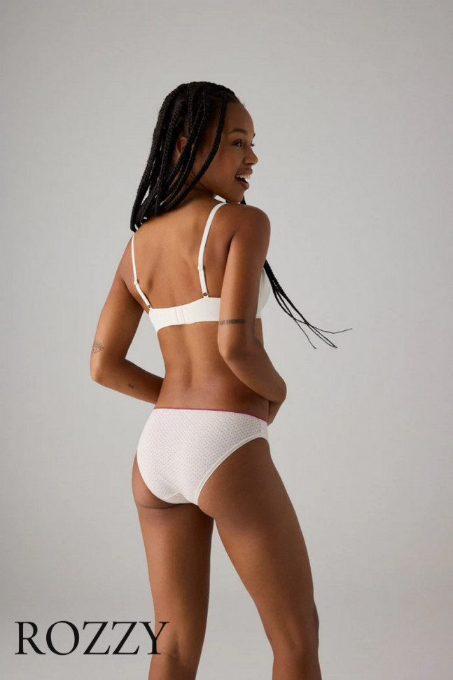 Трусы бикини хлопковые Ysabel Mora 19020 светло-розовый/амарант (уп.2шт.)