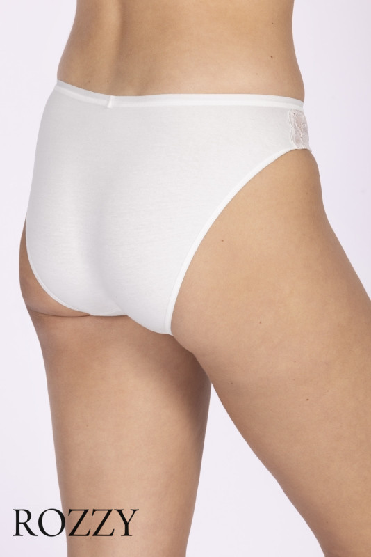 Трусы бикини хлопковые Nina Von C Slipboutique 4050880 белый