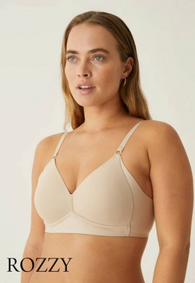 Бюстгальтер без косточек Naturana Everyday 5232 светло-бежевый К