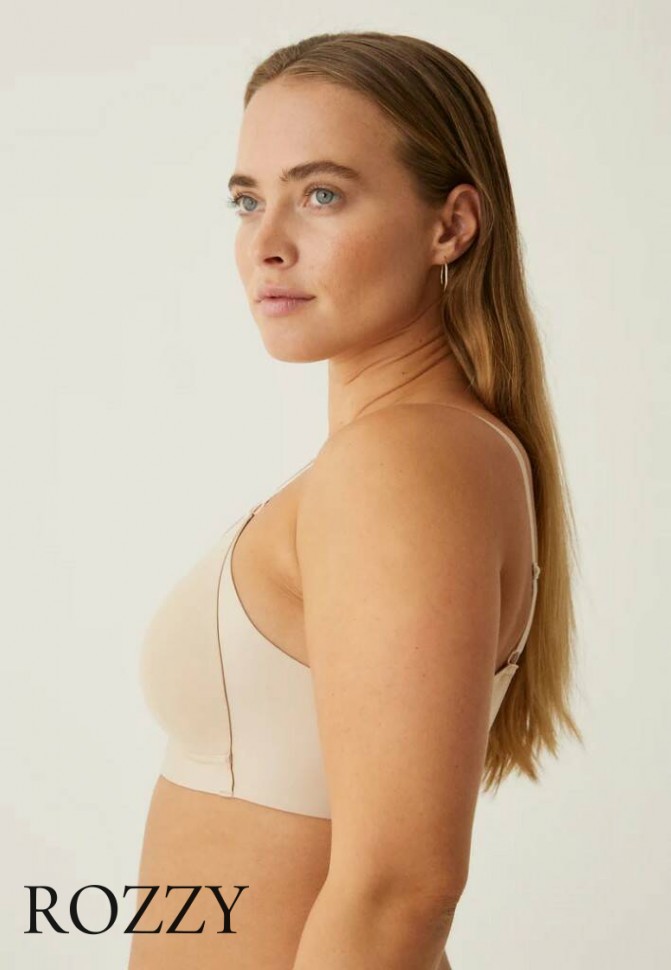 Бюстгальтер без косточек Naturana Everyday 5232 светло-бежевый К