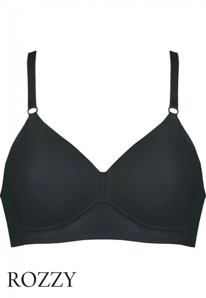 Бюстгальтер без косточек Naturana Everyday 5232 черный Ф+К