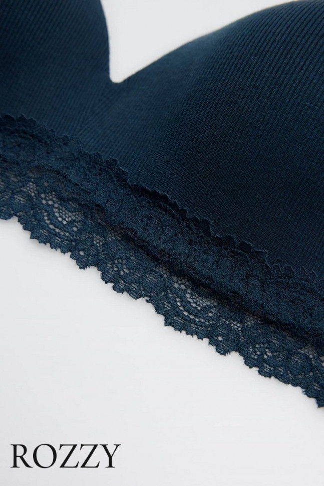 Бюстгальтер без косточек Ysabel Mora 10761 темно-синий