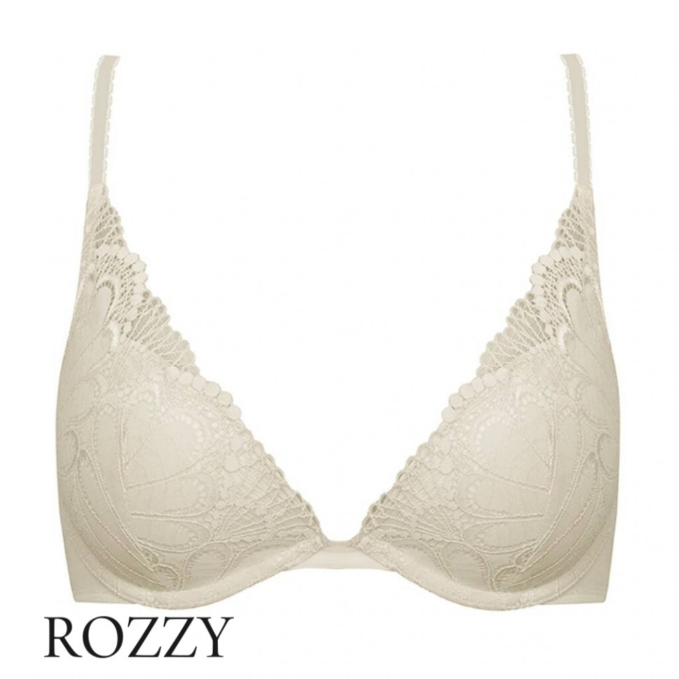 Бюстгальтер планж пуш-ап Wonderbra Rifined Glamour W02LN слоновая кость