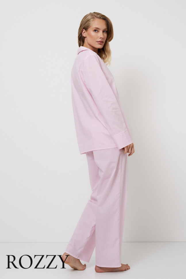 Пижама хлопковая Aruelle Amorette светло-розовый