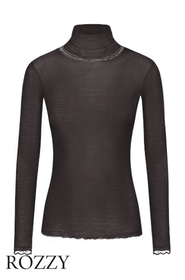 Водолазка шерстяная Madiva Amelie M/L антрацит (100)