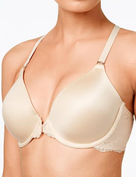 Бюстгальтер спереди застежка Maidenform Fab Fit DM07112 латте