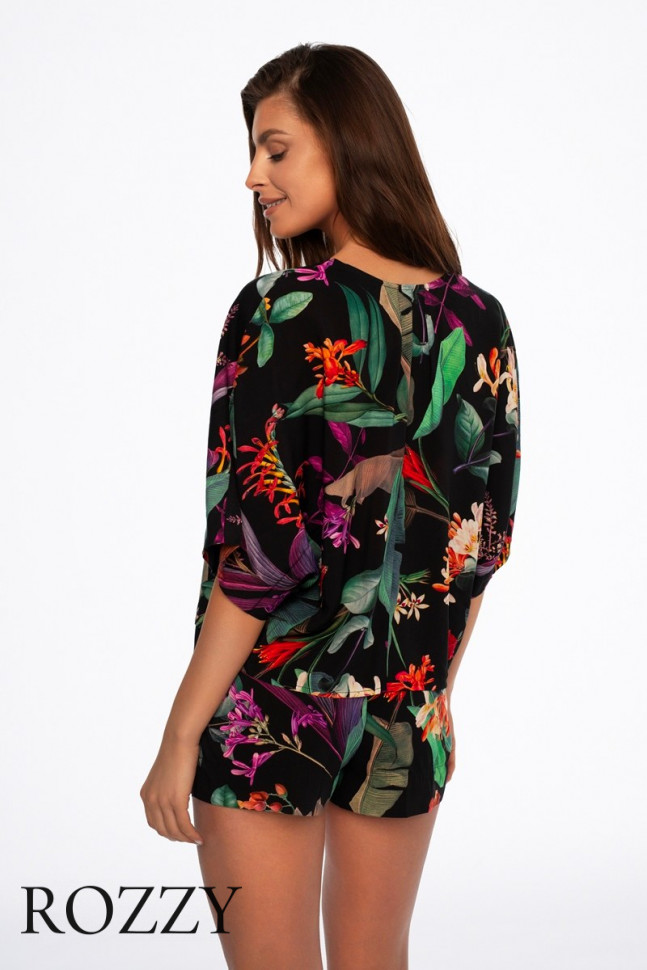 Пижама вискозная Esotiq Daylight 41266 черный