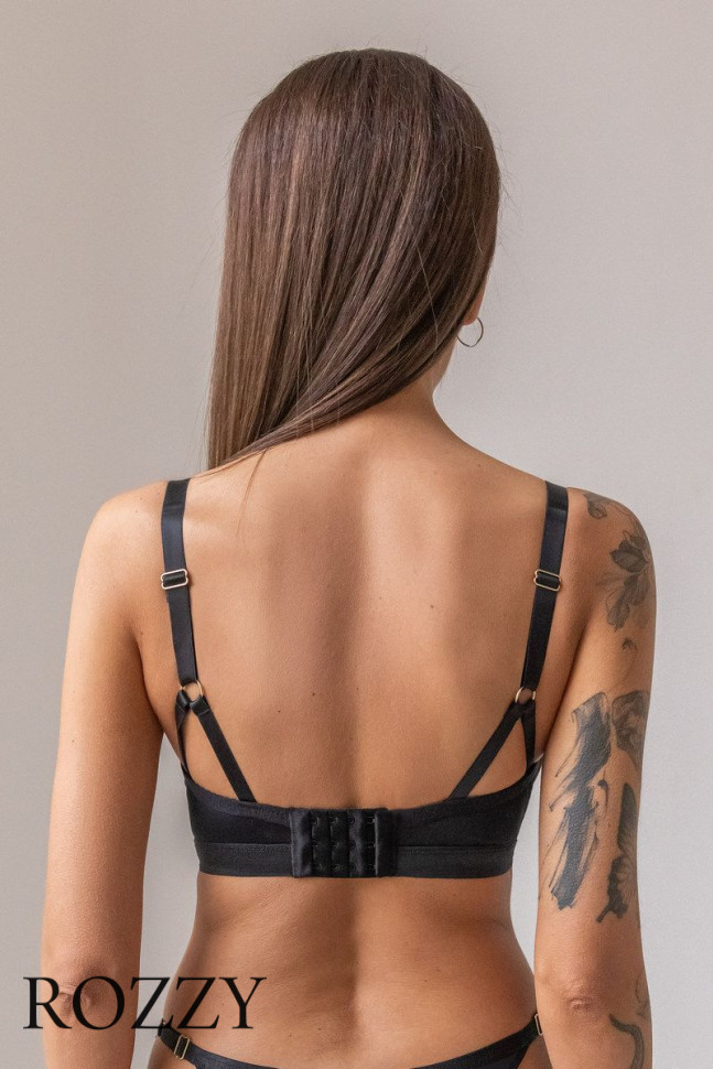 Бюстгальтер Kris Line Simple Bralette черный