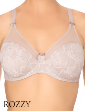 Бюстгальтер Felina Vision Bloom 202288 серо-коричневый К+Ф