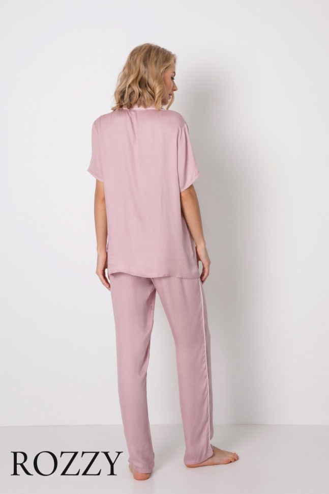 Пижама вискозная Aruelle Tianna розовый