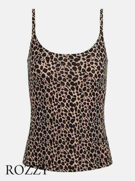Майка Chantelle Soft Stretch C11DI2 леопардовый
