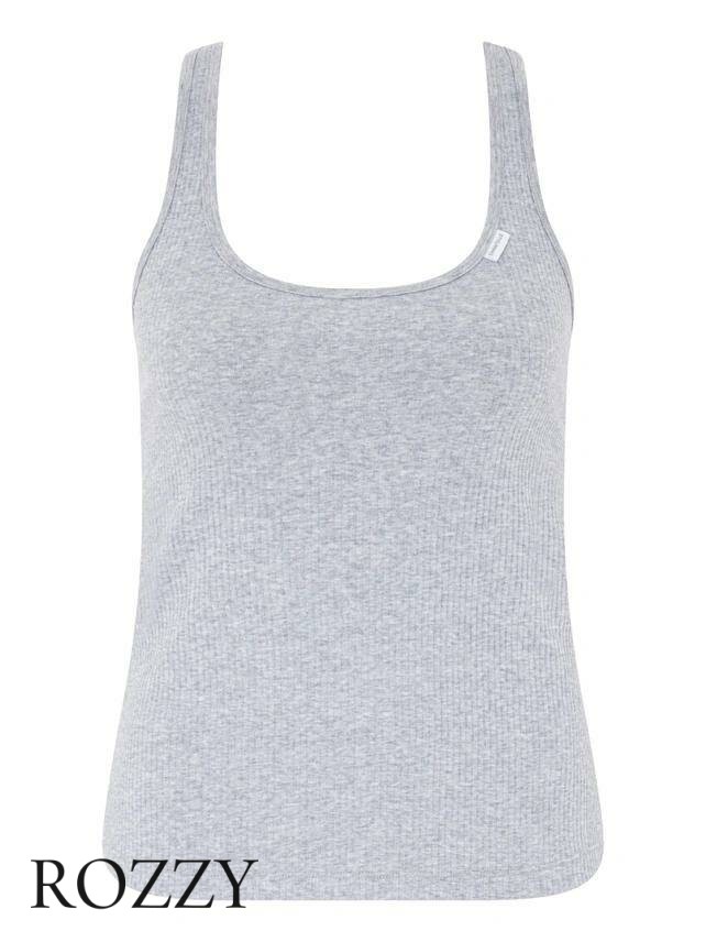Майка хлопковая Chantelle Cotton Comfort C15P60 серый