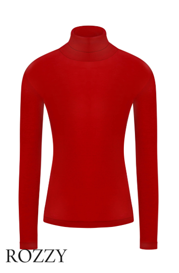 Водолазка шерстяная Madiva Zoe ML красный (19)